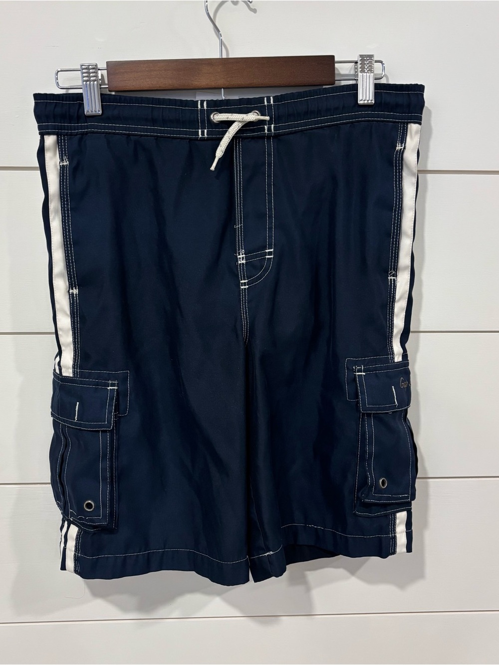 Gap Kid's Boy's Board Shorts Navy Blue Size Large New with clearance tag